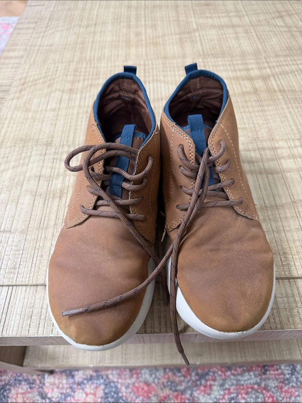 Brown boys Casual Lace-Up Shoes